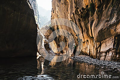 Amazing view of Goynuk canyon Stock Photo