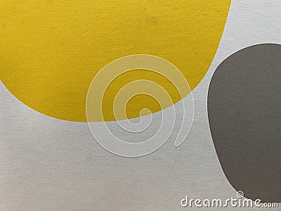 Amazing yellow world over black shadow colors in room the most beautiful background Stock Photo