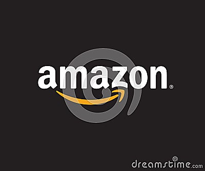 Amazon icon logo Editorial Stock Photo