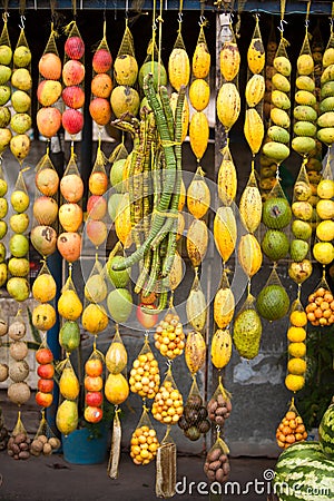 Amazonic traditional fruits Stock Photo