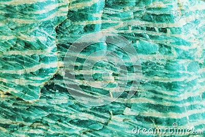 amazonite mineral texture Stock Photo