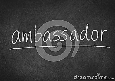 Ambassador Stock Photo