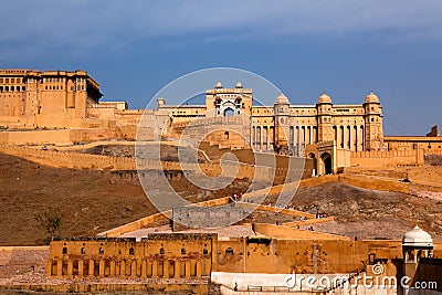 Amber Fort Stock Photo