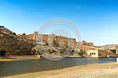 Amber Fort Stock Photo