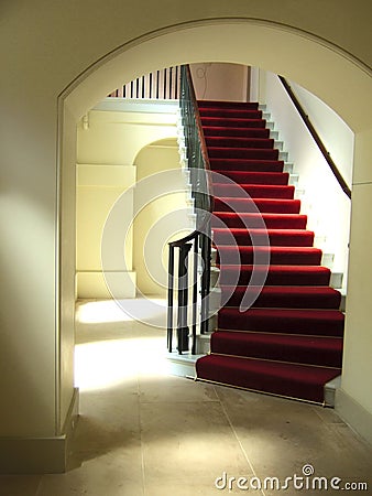 Ambient stairwell Stock Photo