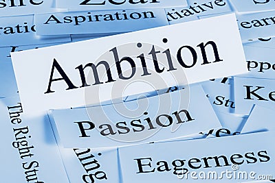 Ambition Stock Photo