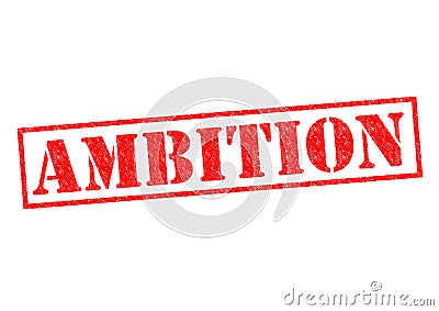 AMBITION Stock Photo