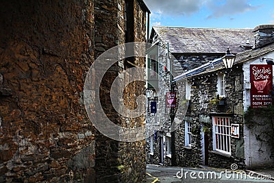 Ambleside, Cumbria Editorial Stock Photo