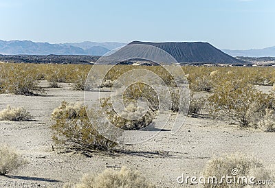 Amboy Crater, California Stock Photo