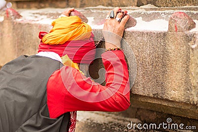 Ambubachi Mela 2016, Kamakhaya Temple, Guwahati, Assam Editorial Stock Photo