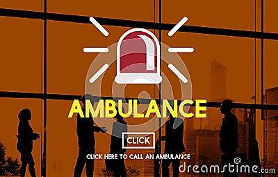 Ambulance Hospital Health Alertness Concept Stock Photo