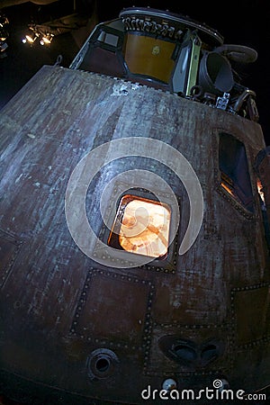 AMERICA - APOLLO 17 COMMAND MODULE Editorial Stock Photo