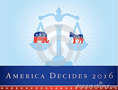 America 2016 elections Editorial Stock Photo