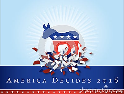America 2016 elections Editorial Stock Photo