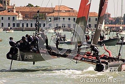America's Cup World Series in Venice Editorial Stock Photo