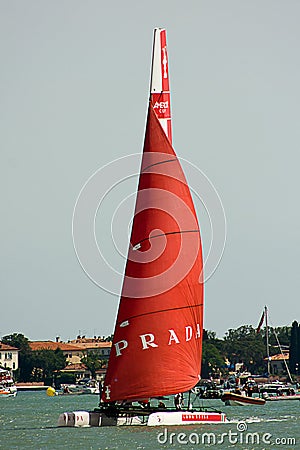 America's Cup World Series in Venice Editorial Stock Photo