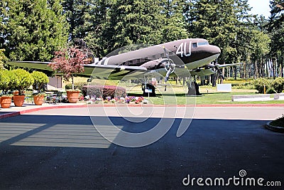 American Air Force Bomber Editorial Stock Photo