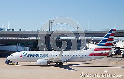 American Airlines jet Editorial Stock Photo