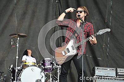 SIlversun Pickups in concert at Austin City Limits Editorial Stock Photo