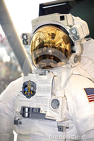 American Astronaut Space Suit Editorial Stock Photo