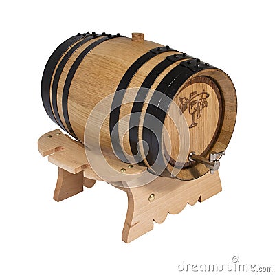 American barrel Stock Photo