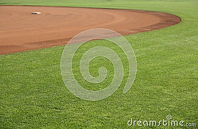 American baseball field 2 Stock Photo