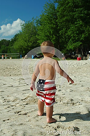 American boy Stock Photo