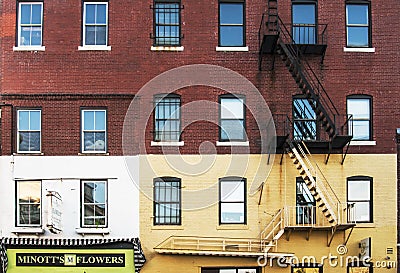 American building Editorial Stock Photo