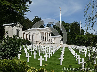 American Cemetery and Memorial of Suresnes, France, Europe, 2019 Editorial Stock Photo
