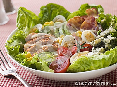 American Cobb Salad Stock Photo
