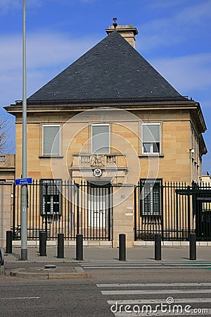 American consulate Stock Photo