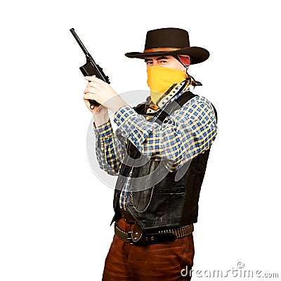 American cowboy Stock Photo