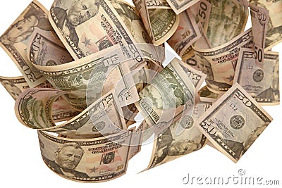 American dollars Stock Photo