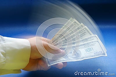 American dollars Stock Photo