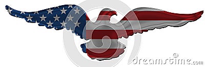 American Eagle Badge 2 Stock Photo