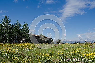 American Farm Stock Photo