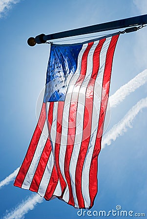 American Flag Stock Photo