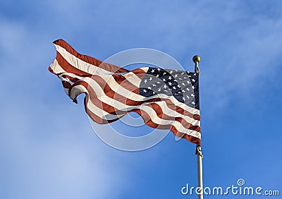 American flag Stock Photo