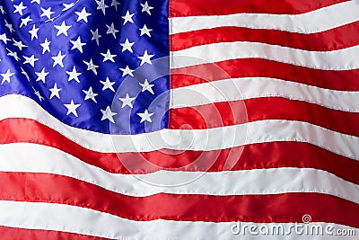 American flag background Stock Photo