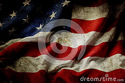 American flag Stock Photo