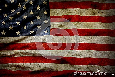 American flag Stock Photo