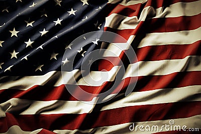 American flag Stock Photo