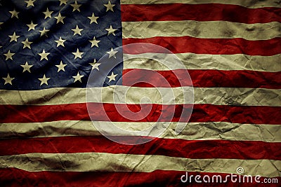 American flag Stock Photo