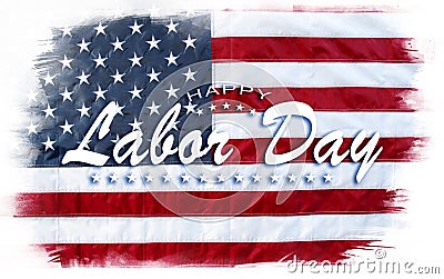 Happy Labor Day Stock Photo