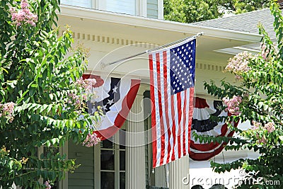 American flag Stock Photo