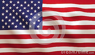 American Flag USA Stock Photo