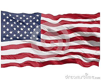 American flag Stock Photo