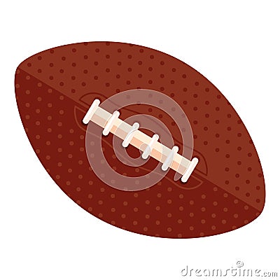 american football balloon sport Vector Illustration