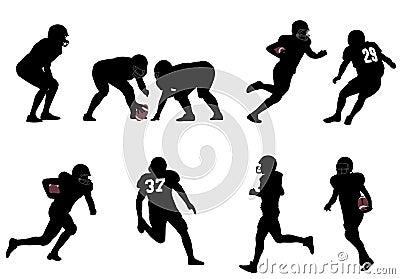 American football Vector Illustration