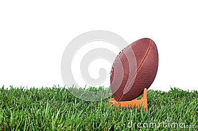 American football kickoff Stock Photo